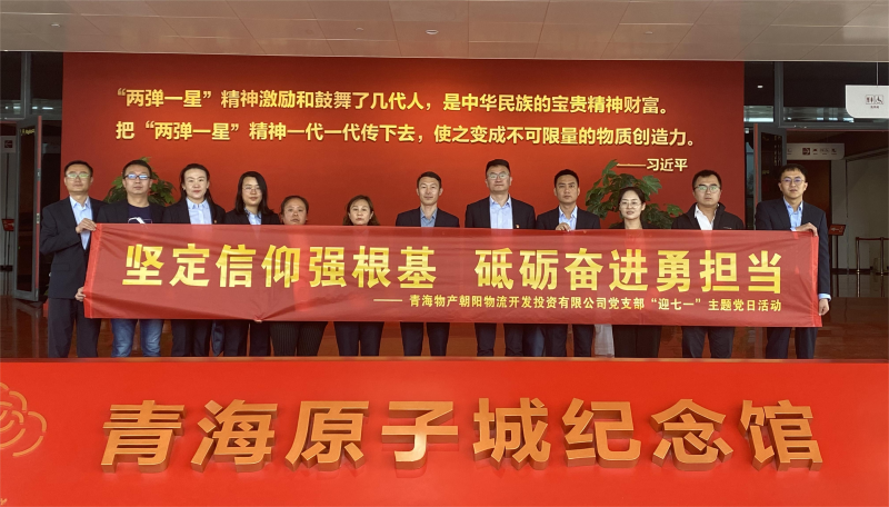 堅定信仰強根基，砥礪奮進勇?lián)?朝物開投公司黨支部開展迎“七一”主題黨日活動