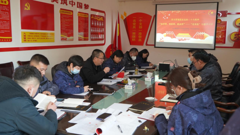 物產(chǎn)汽貿(mào)黨支部召開“知學(xué)理、悟原理、踐真理” ——黨章篇”專題學(xué)習(xí)會(huì)